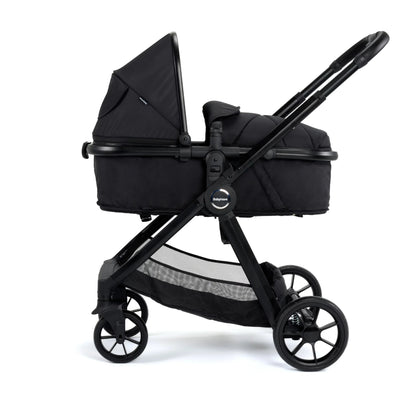Babymore Mimi Travel System Pecan i-Size Car Seat with Isofix Base – Black