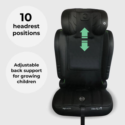 My Babiie MBCS50 Toddler to Booster R129 Car Seat - Black