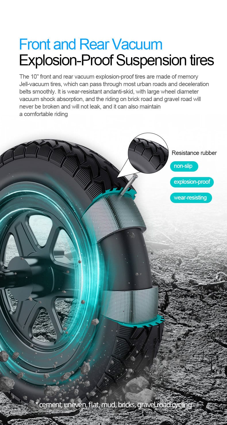 Neo Outlaw X9 Electric Scooter 70km Range 550w 48V 10" Tyre