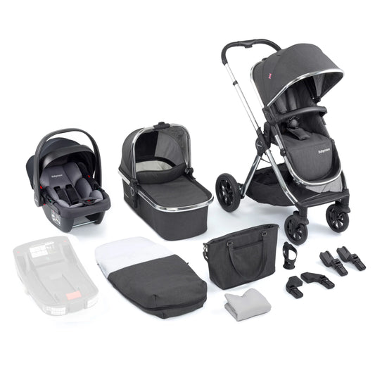 Babymore Memore V2 Travel System Coco Car Seat – Chrome