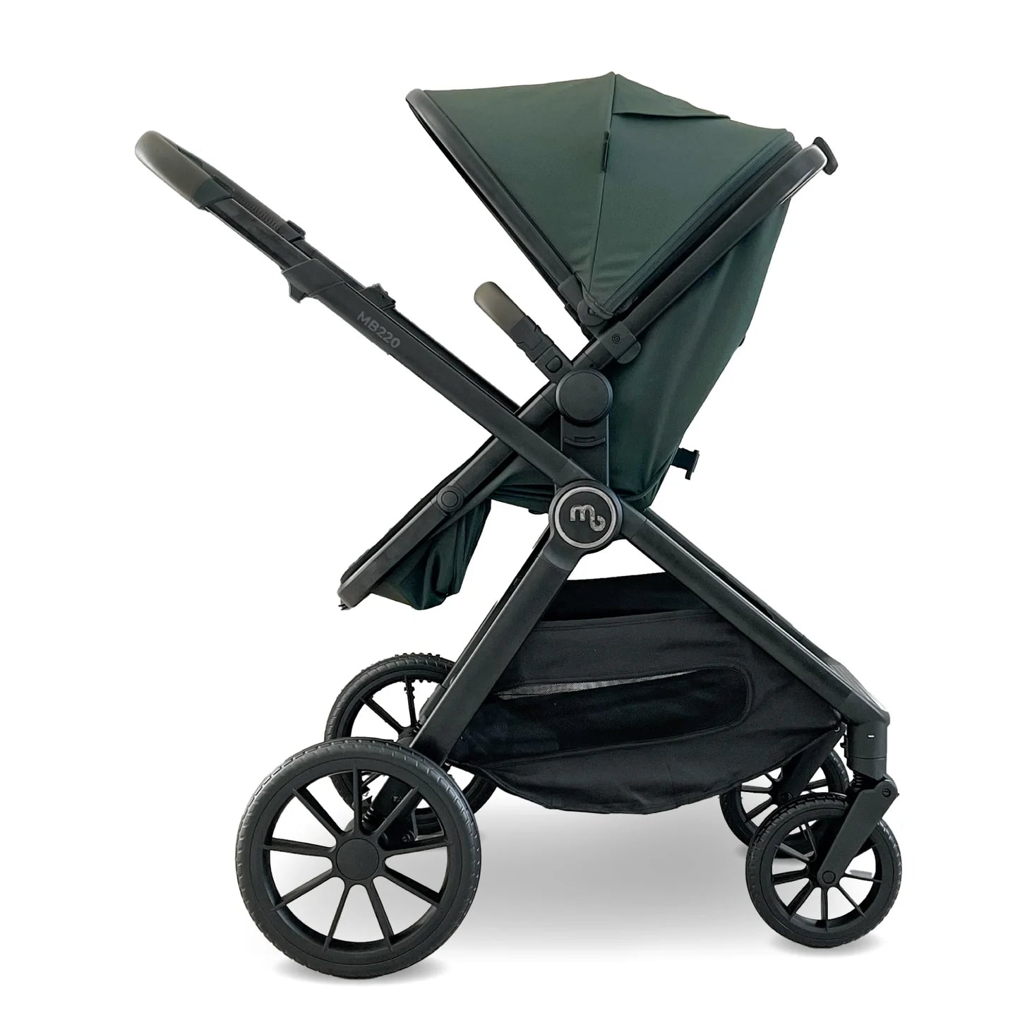 My Babiie MB220 2-in-1 Pramette - Forest Green