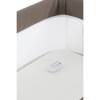 Oyster Wiggle Crib Co-Sleeper - Mink