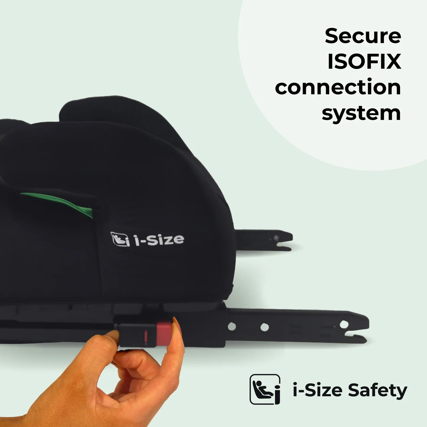 My Babiie MBCSB20 Booster R129 Car Seat with ISOFIX - Black