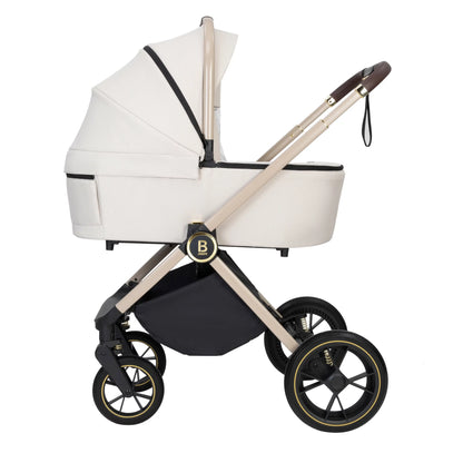 Babymore Kai Pram Pushchair – Sandstone