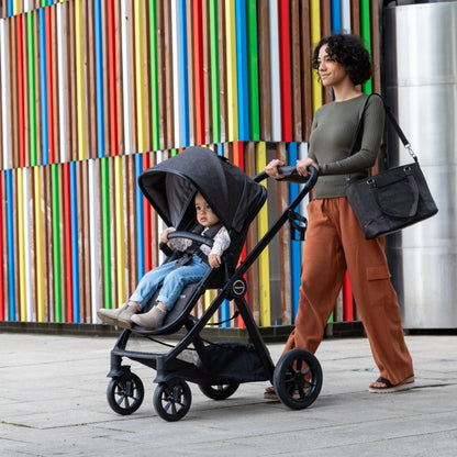 Babymore Memore V2 Travel System Pecan Car Seat – Black