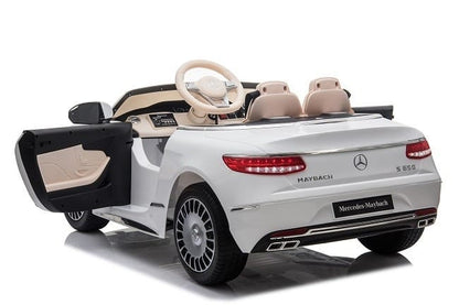 Kids Mercedes Maybach Ride on Electric Car in White
