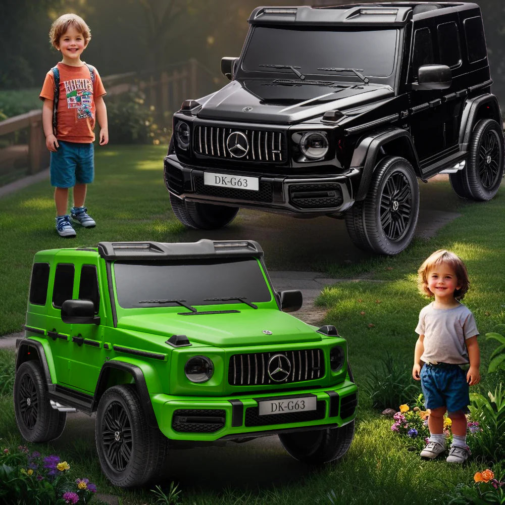 XXL Sized 2-Seater Mercedes G63 24V Kids Ride On Car | Giant G-Wagon