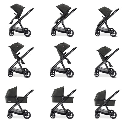 Babymore Memore V2 Travel System Coco with Base – Black
