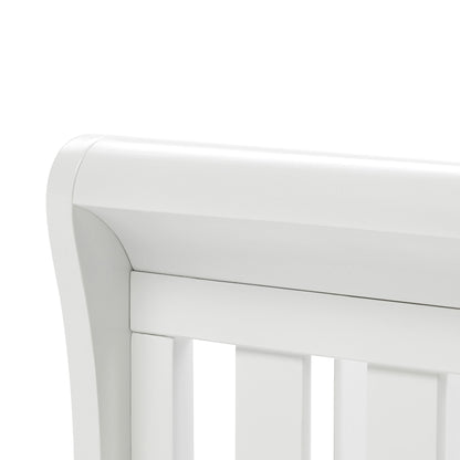 Babymore Eva Sleigh Drop Side Cot Bed
