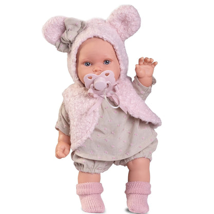 Antonio Juan Doll - Kika Bunny Ears Crying Baby 27cm