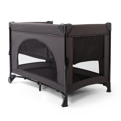 Red Kite Dreamer Bedside Crib with Newborn Bassinette - Black