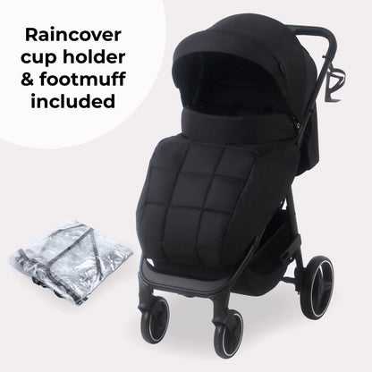 My Babiie MB160 Plus Pushchair - Black Leopard