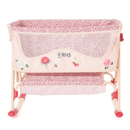 Roma RHS Bedside Crib - Flora