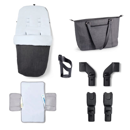 Babymore Memore V2 Travel System Coco Car Seat – Chrome