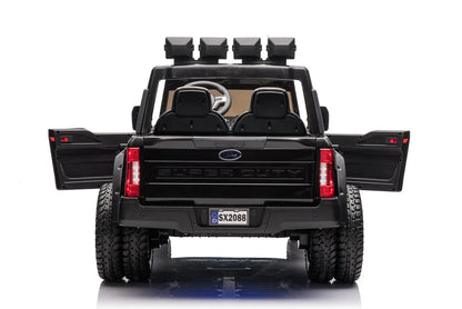 Ford Super Duty Ride on Truck with 4 Motors 24v - Black