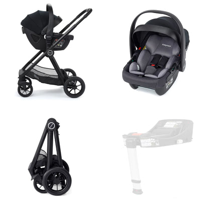 Babymore Memore V2 Travel System Coco Car Seat – Black