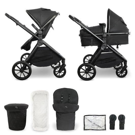 My Babiie MB220 2-in-1 Pramette - Black