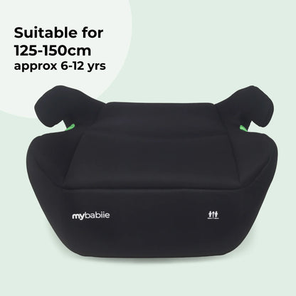 My Babiie MBCSB20 Booster R129 Car Seat with ISOFIX - Black