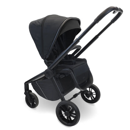 My Babiie MB450i 3-in-1 Travel System with Rotating Car Seat + Base - Black