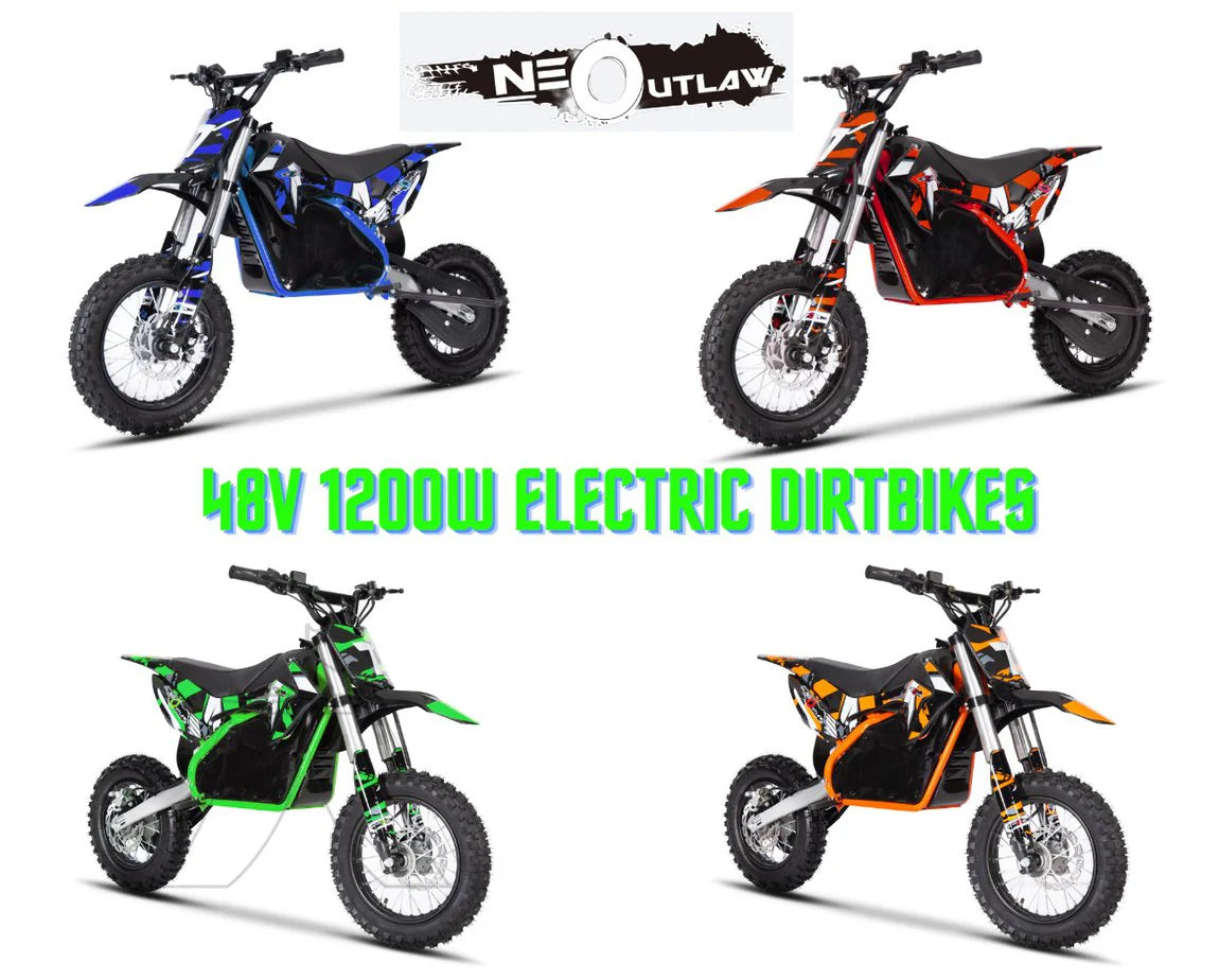 Neo Outlaw 1200W Electric Dirt Bike 48V Power