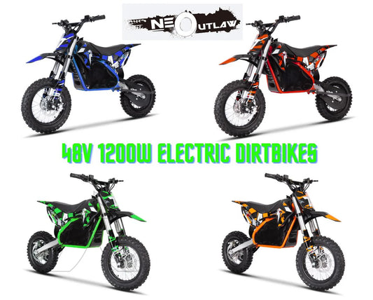 Neo Outlaw 1200W Electric Dirt Bike 48V Power