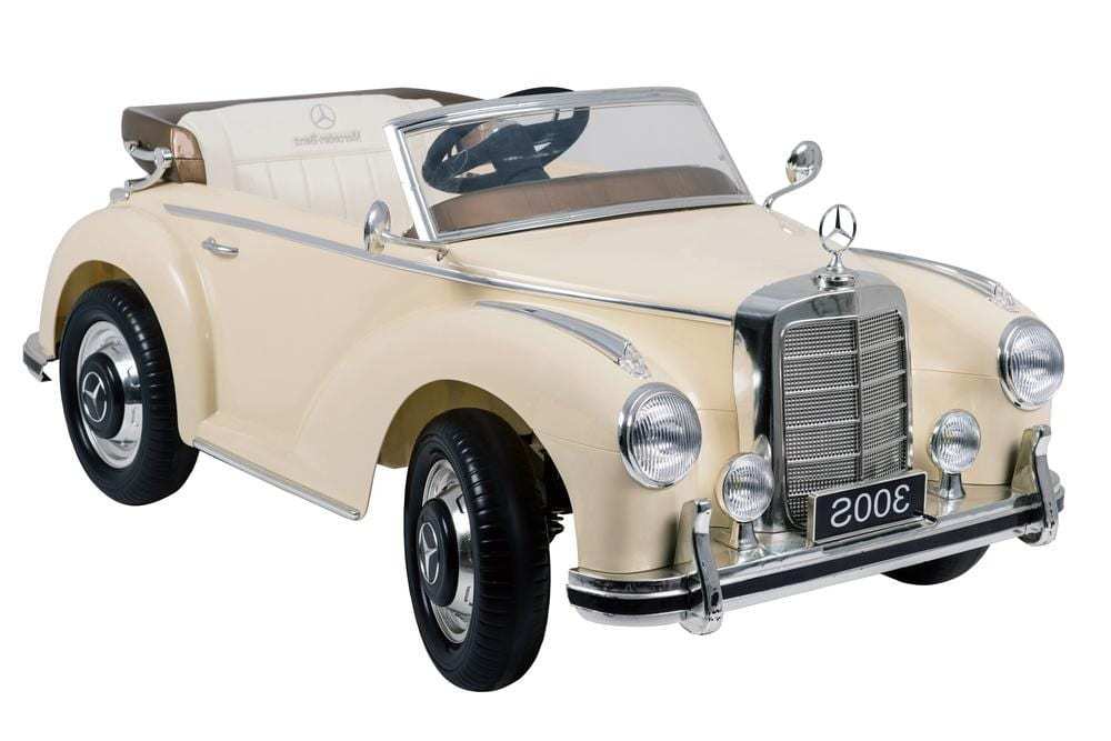 Kids Classic Mercedes Benz 300S Ride On Car with Remote - Beige
