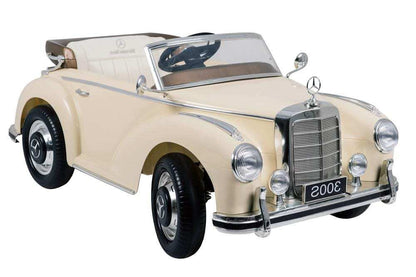 Kids Classic Mercedes Benz 300S Ride On Car with Remote - Beige