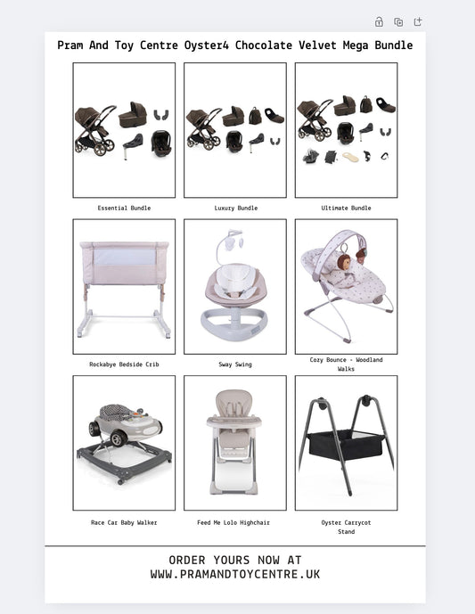Oyster4 Chocolate Velvet Mega Bundle
