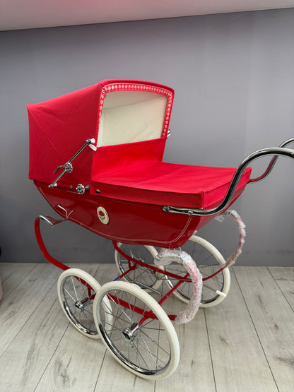 Silver Cross Rose Red Limited Edition Dolls Pram