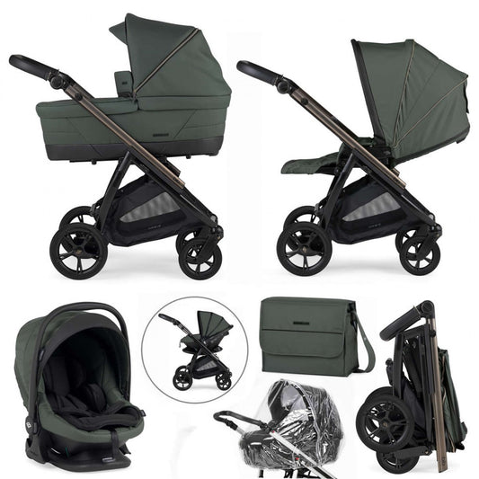 Bebecar Bib Trio - Dark Green