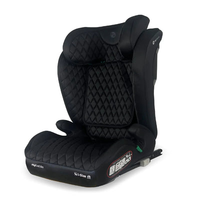 My Babiie MBCS23 i-Size (100-150cm) High Back Booster Car Seat - Quilted Black