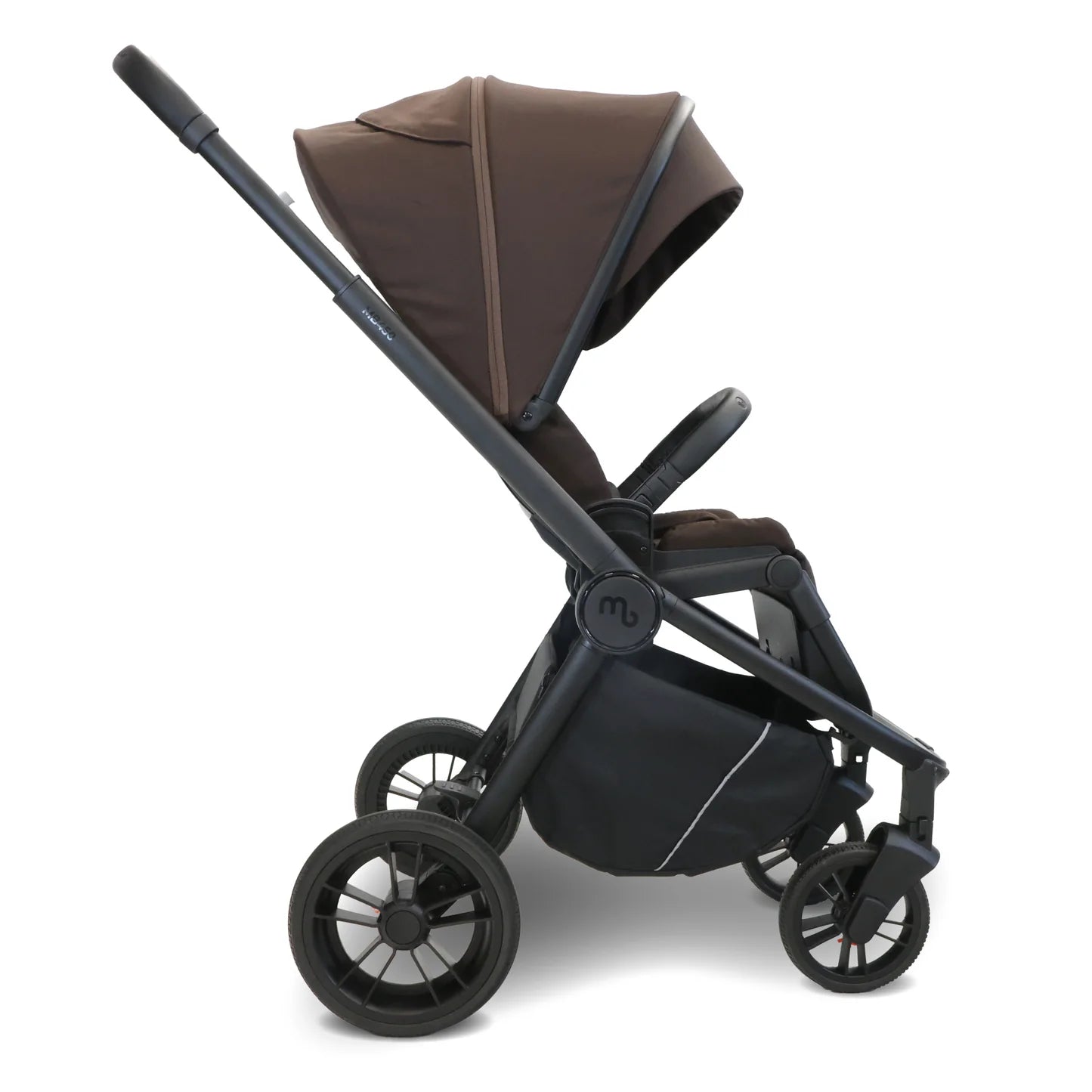 My Babiie MB450i 3-in-1 Travel System with Rotating Car Seat + Base - Chocolate