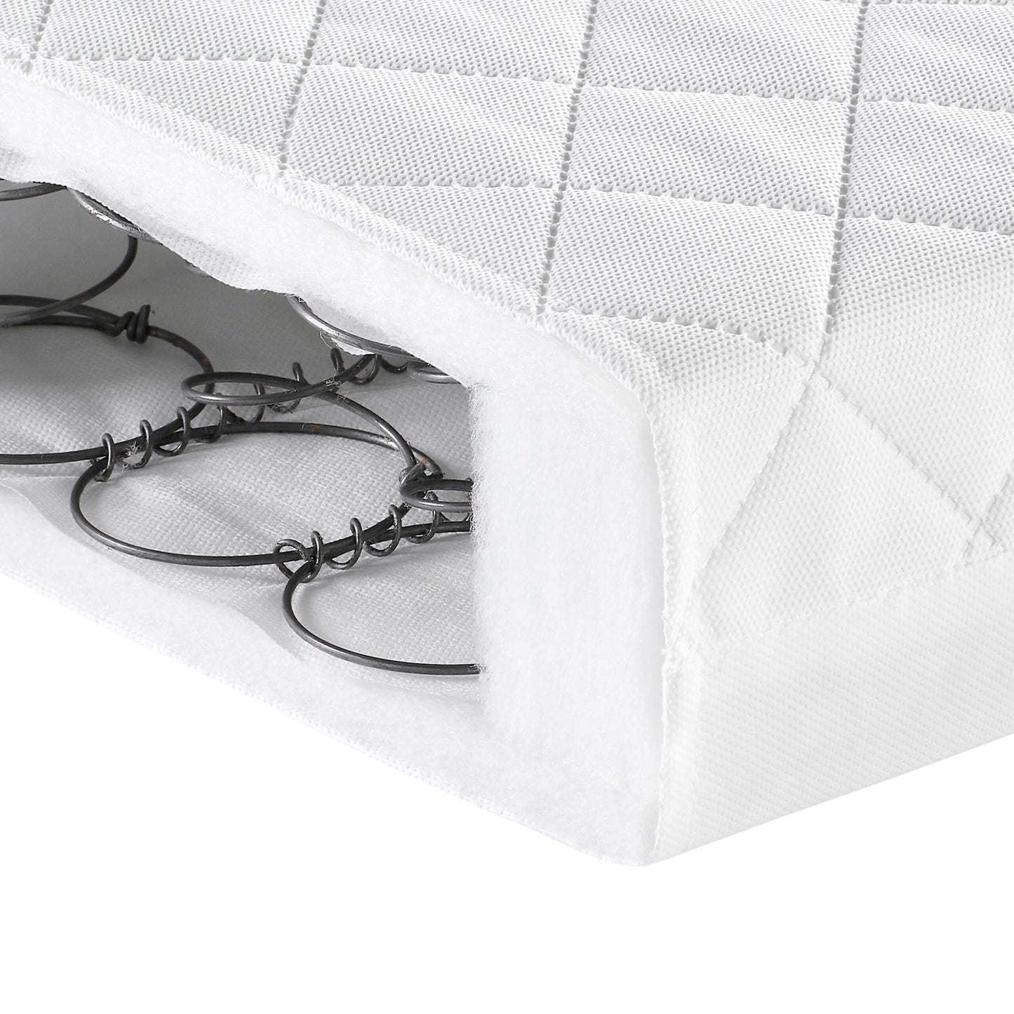 Babymore Deluxe Sprung Cot Bed Mattress – 140 x 70 cm