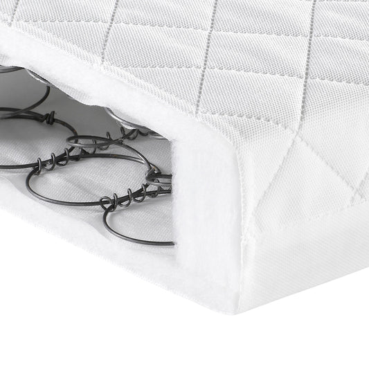 Babymore Deluxe Sprung Cot Bed Mattress – 140 x 70 cm