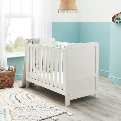 Caro Mini 3 Piece Nursery Furniture Set – White Wash