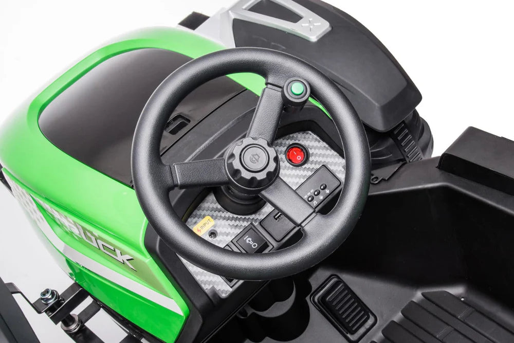 Kids Ride On Tractor 24v With Trailer