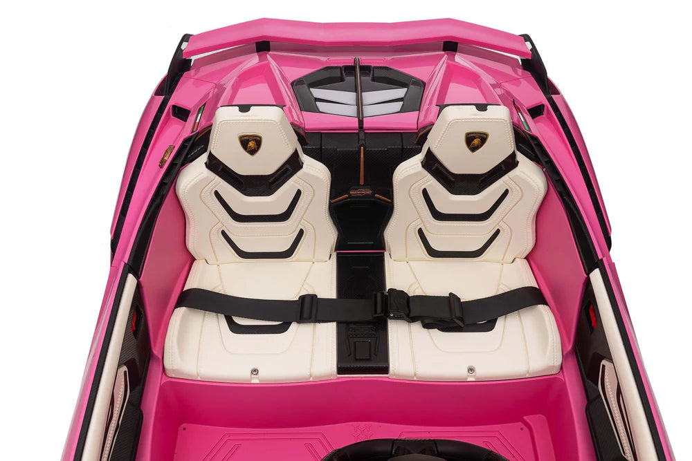 2-Seater Kids Lamborghini Sian Ride-On Car with Remote