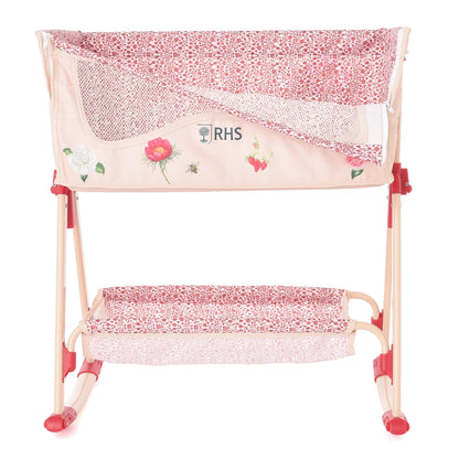 Roma RHS Bedside Crib - Flora