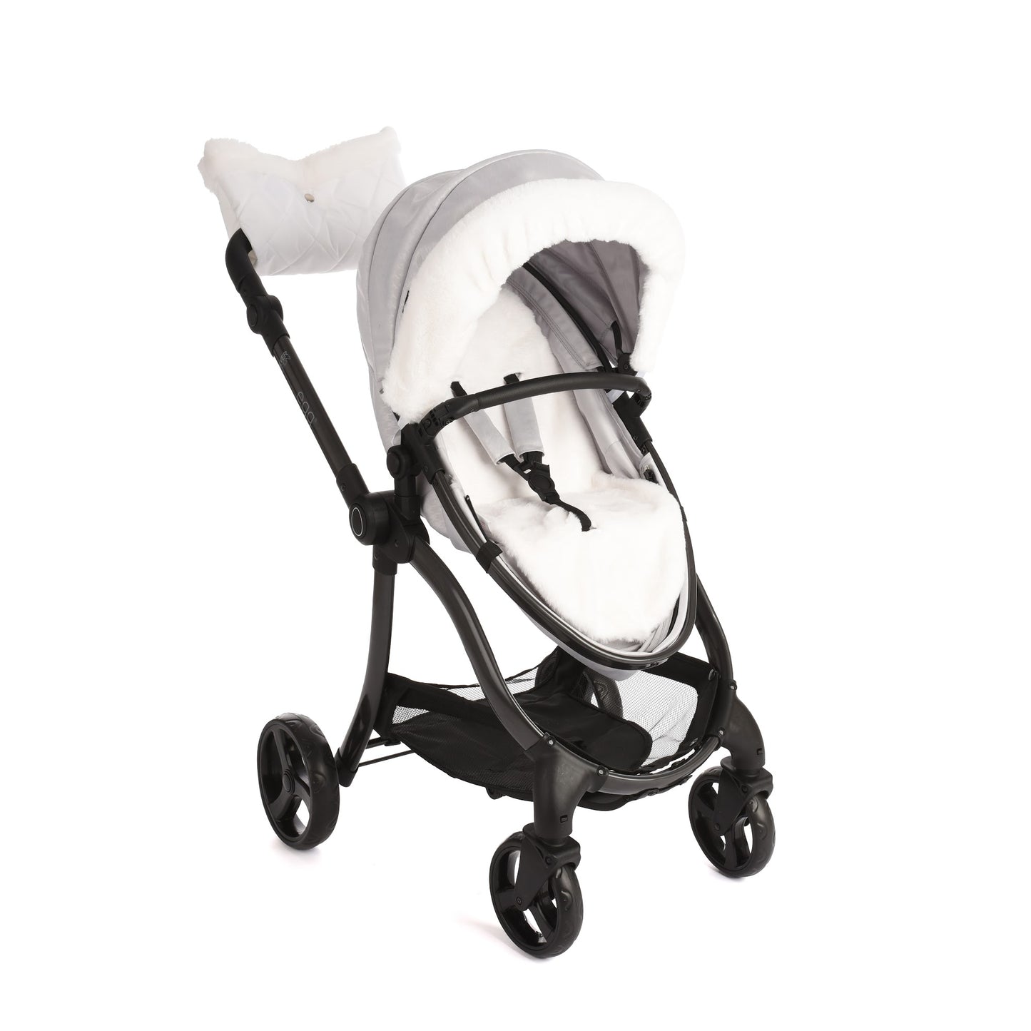 NEW EGG® DOLLS PRAM - HOUNDSTOOTH SILVER