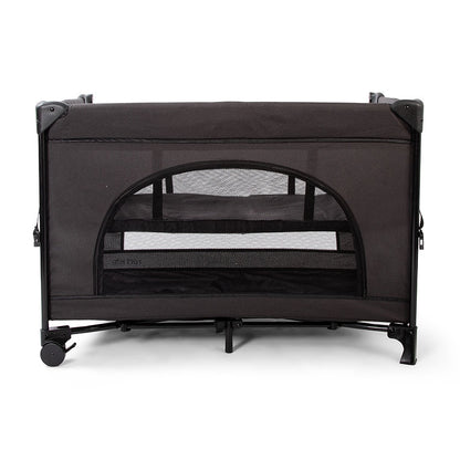Red Kite Dreamer Bedside Crib with Newborn Bassinette - Black