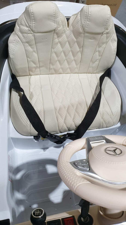 Kids Mercedes Maybach Ride on Electric Car in White