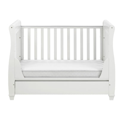 Babymore Eva Sleigh Drop Side Cot Bed