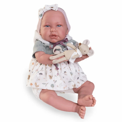 Antonio Juan Doll - Reborn Daniela with Plush Toy 52cm 81393