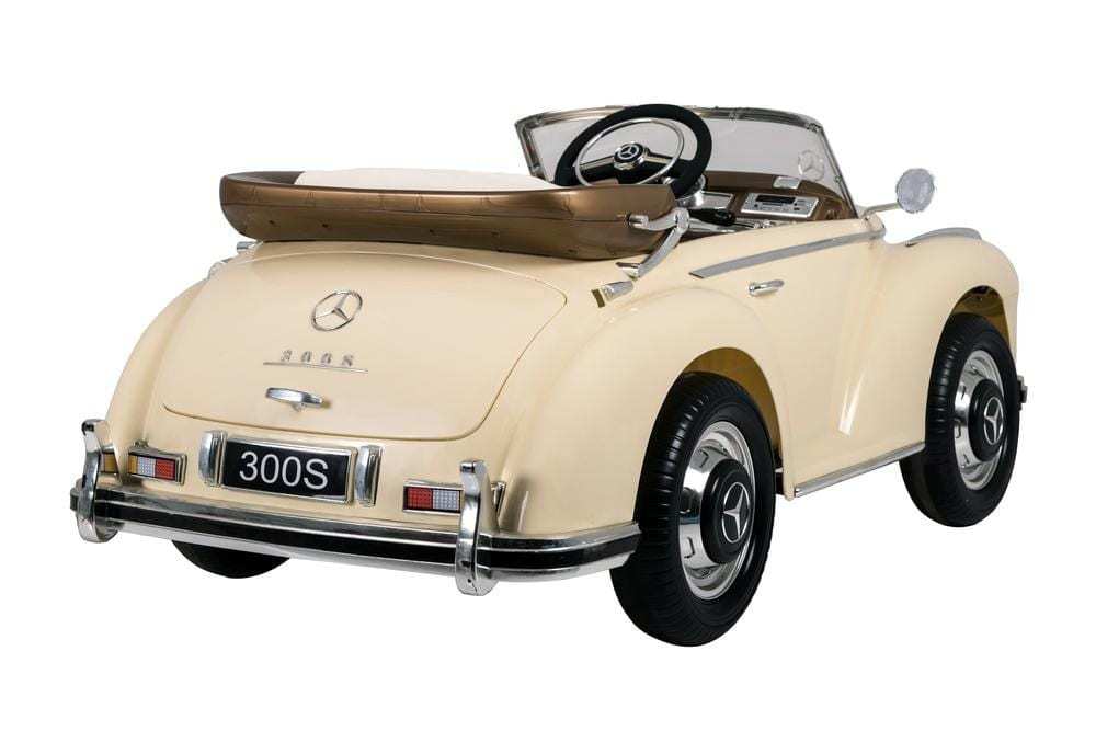 Kids Classic Mercedes Benz 300S Ride On Car with Remote - Beige