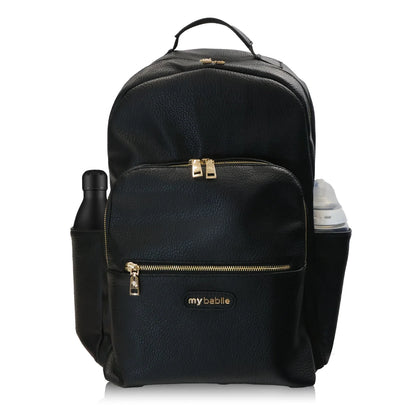 My Babiie Backpack Pro Changing Bag - Black / Gold