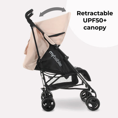 My Babiie MB01 Lightweight Stroller - Blush Pink