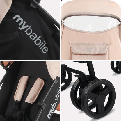My Babiie MB01 Lightweight Stroller - Blush Pink