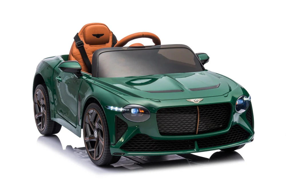 Licensed Bentley Bacalar 12V Kids Car with Parent Remote - Green