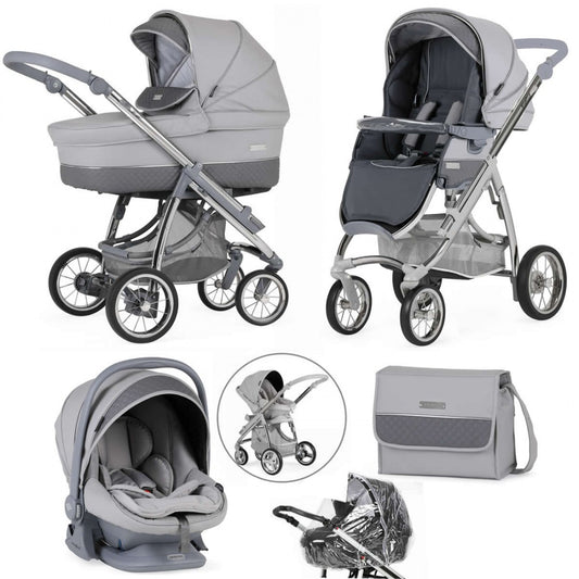 Bebecar Trio Ip-Op Classic XL - Pewter