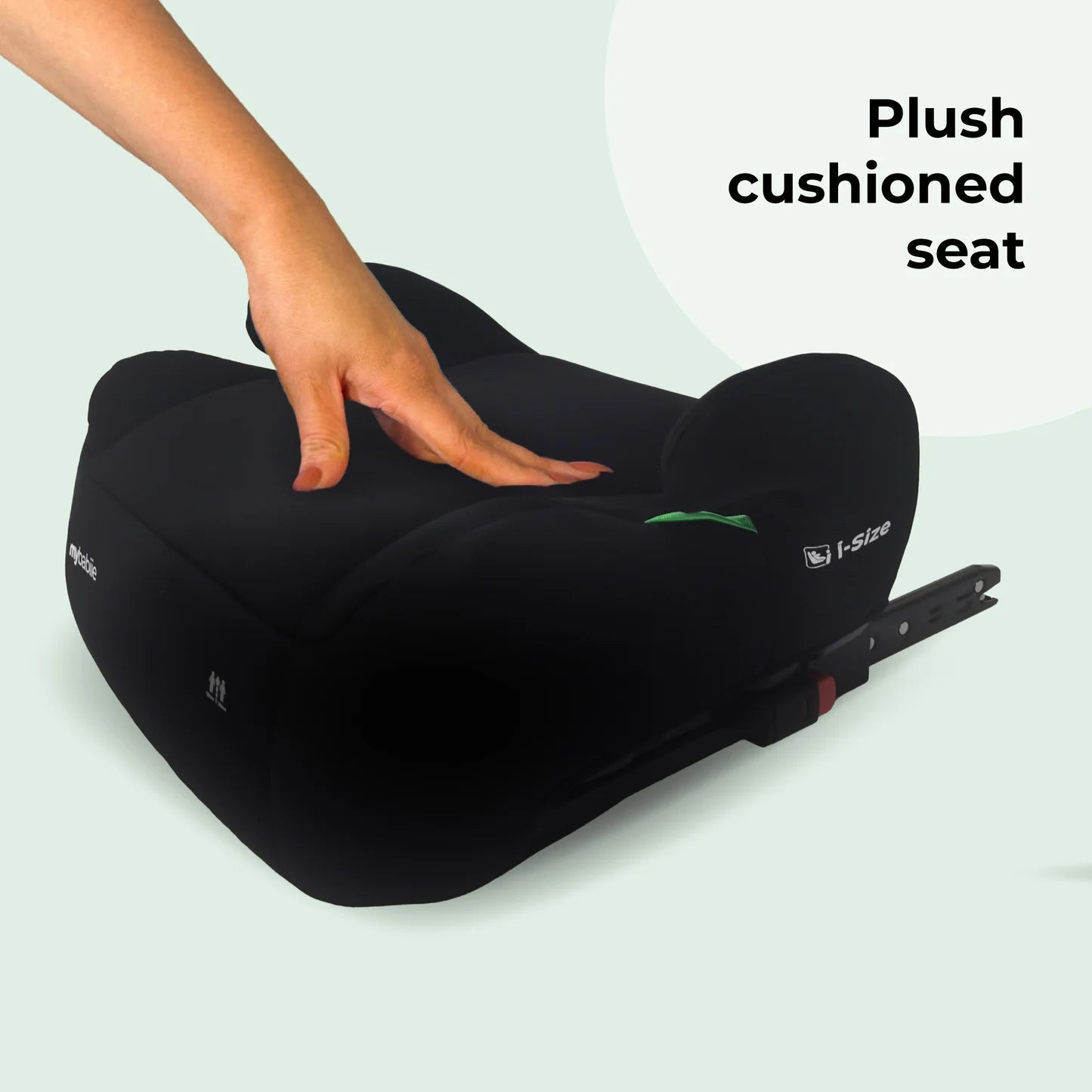 My Babiie MBCSB20 Booster R129 Car Seat with ISOFIX - Black